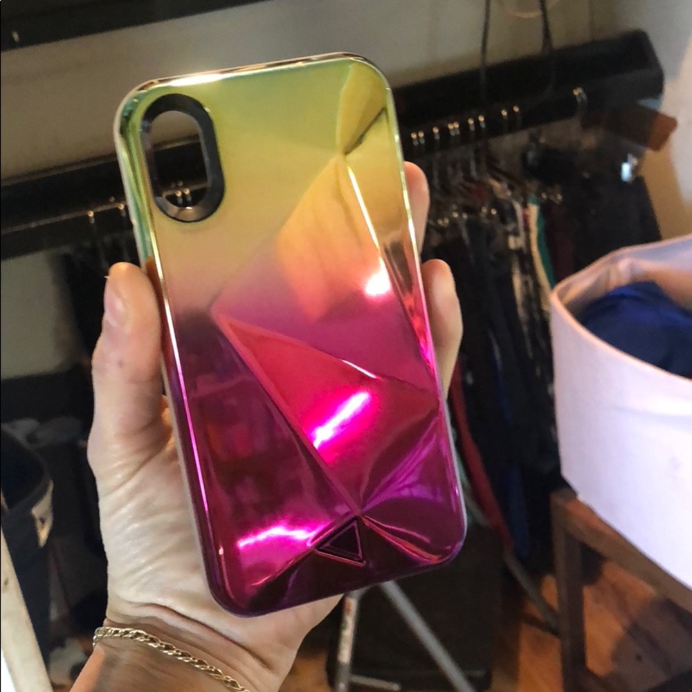 Rebecca Minkoff iPhone X selfie case New!
